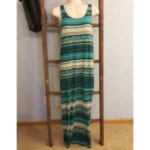 Geometric Maxi Dress